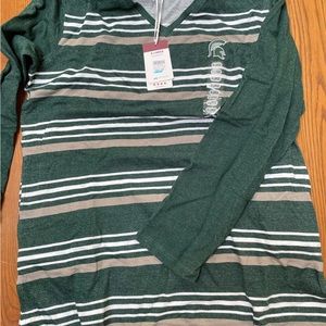 Women’s long sleeve Michigan state t shirt